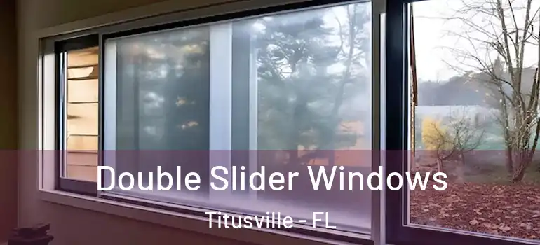  Double Slider Windows Titusville - FL