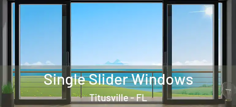  Single Slider Windows Titusville - FL