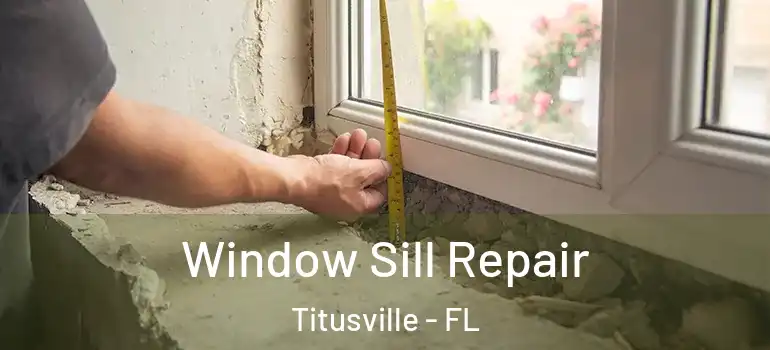 Window Sill Repair Titusville - FL